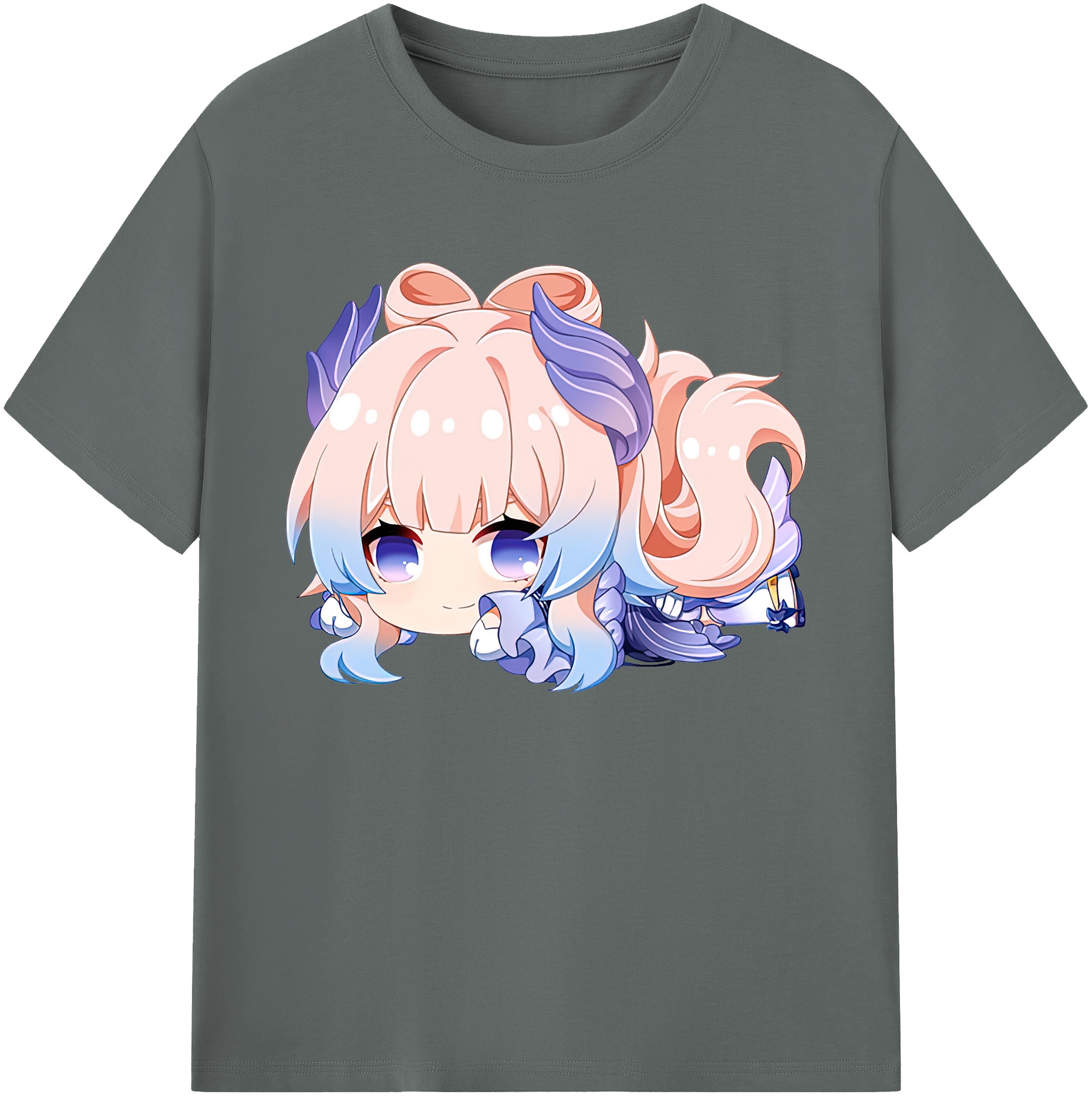 げんし神 珊瑚宮心海 サンゴノミヤ・ココミ genshin Sangonomiya Kokomi 綿100％ メンズ半袖Tシャツ｜肌触りやわらか＆通気性